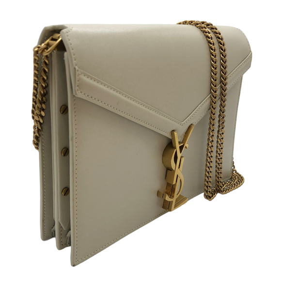 Saint Laurent Cassandra Medium Beige - Picture 2 of 10